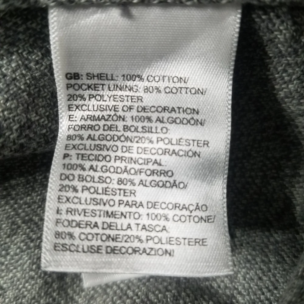 The north face gray button down shirt